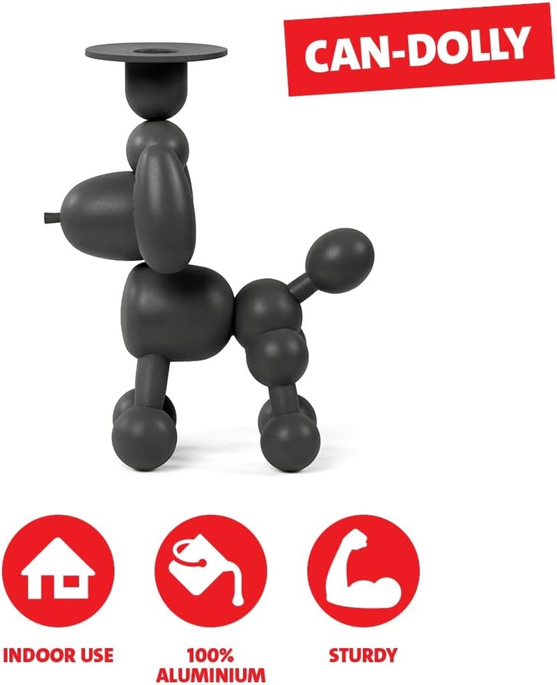 Fatboy حامل الشموع فاتبوي كان-دولي – أنثراسيت | حامل شموع زخرفي داخلي | ديكور حديث للمنزل والطاولة | 20.5 × 16.0 × 9.5 سم | ملحق إضاءة أنيق وعصري - Image 4